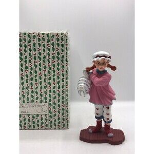 Dept 56 " Pamela" Christmas Eve Pillow Fight Figurine "All Through the House"